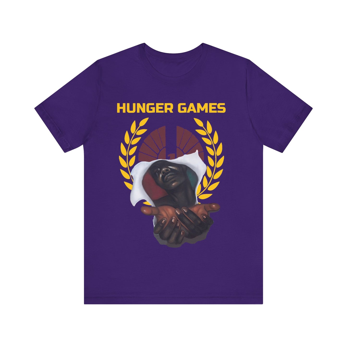 The Real Hunger Games: Unisex Short Sleeve Tee