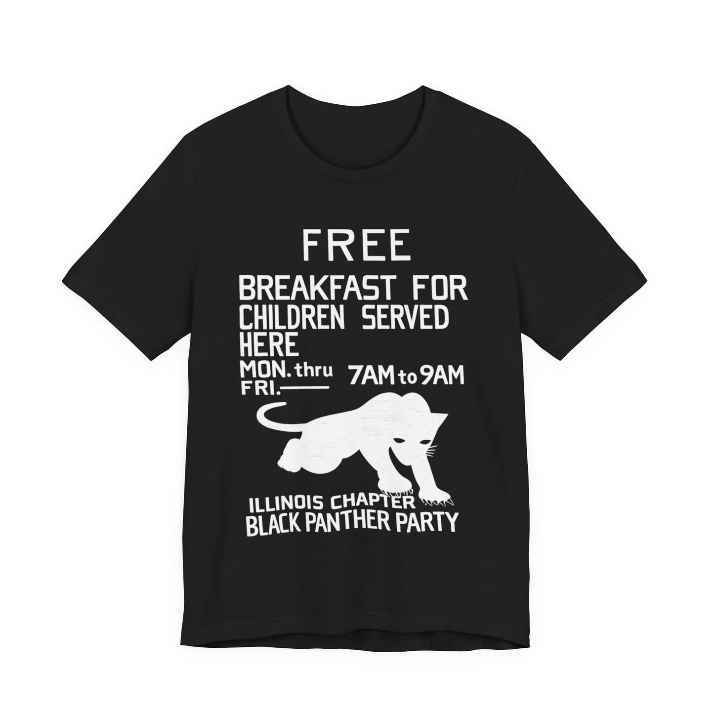 Free Breakfast Program: Unisex Jersey Short Sleeve Tee