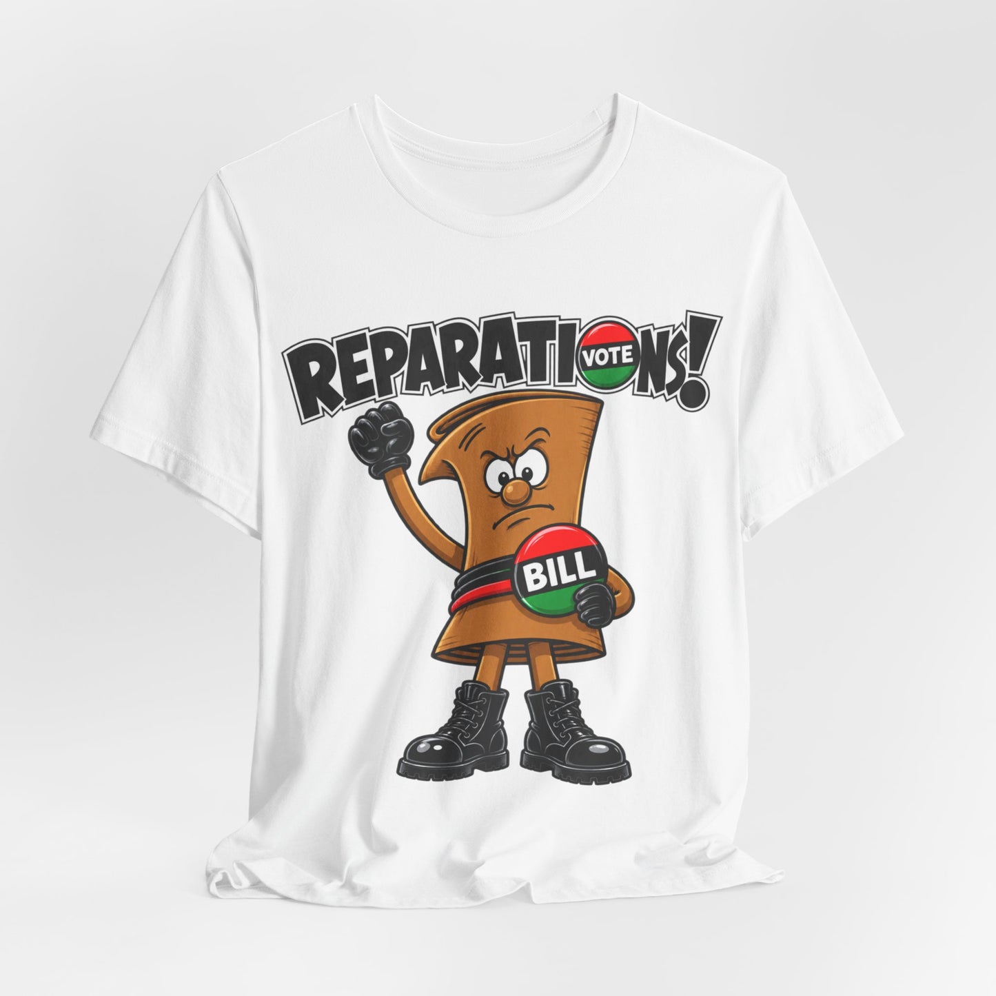 Reparations Bill: Unisex Jersey Short Sleeve Tee