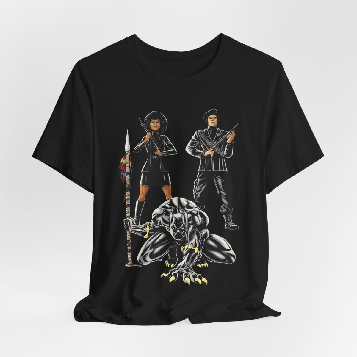 The Panthers: Unisex Jersey Short Sleeve Tee