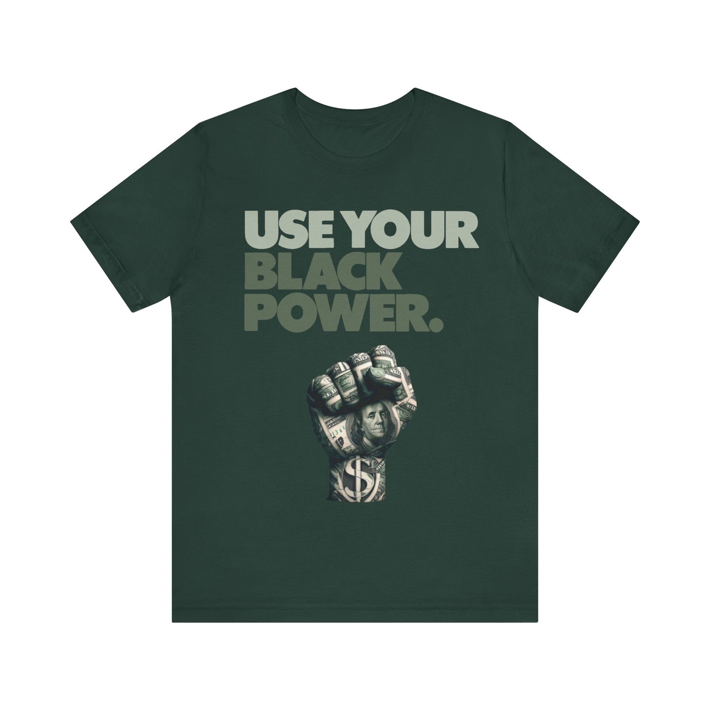 Use Your Black Power: Unisex Jersey Short Sleeve Tee