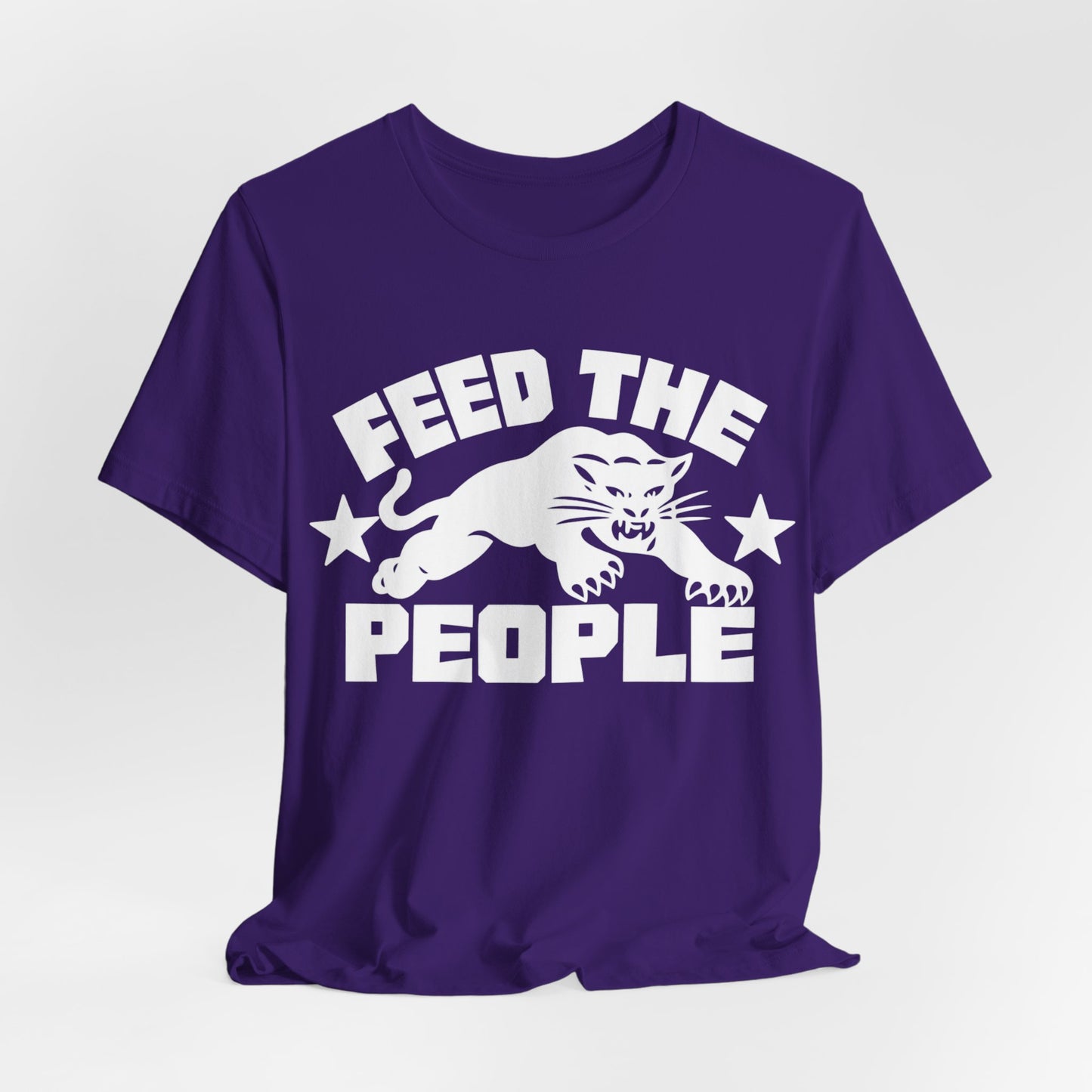 Feed The People: Unisex Jersey Short Sleeve Tee