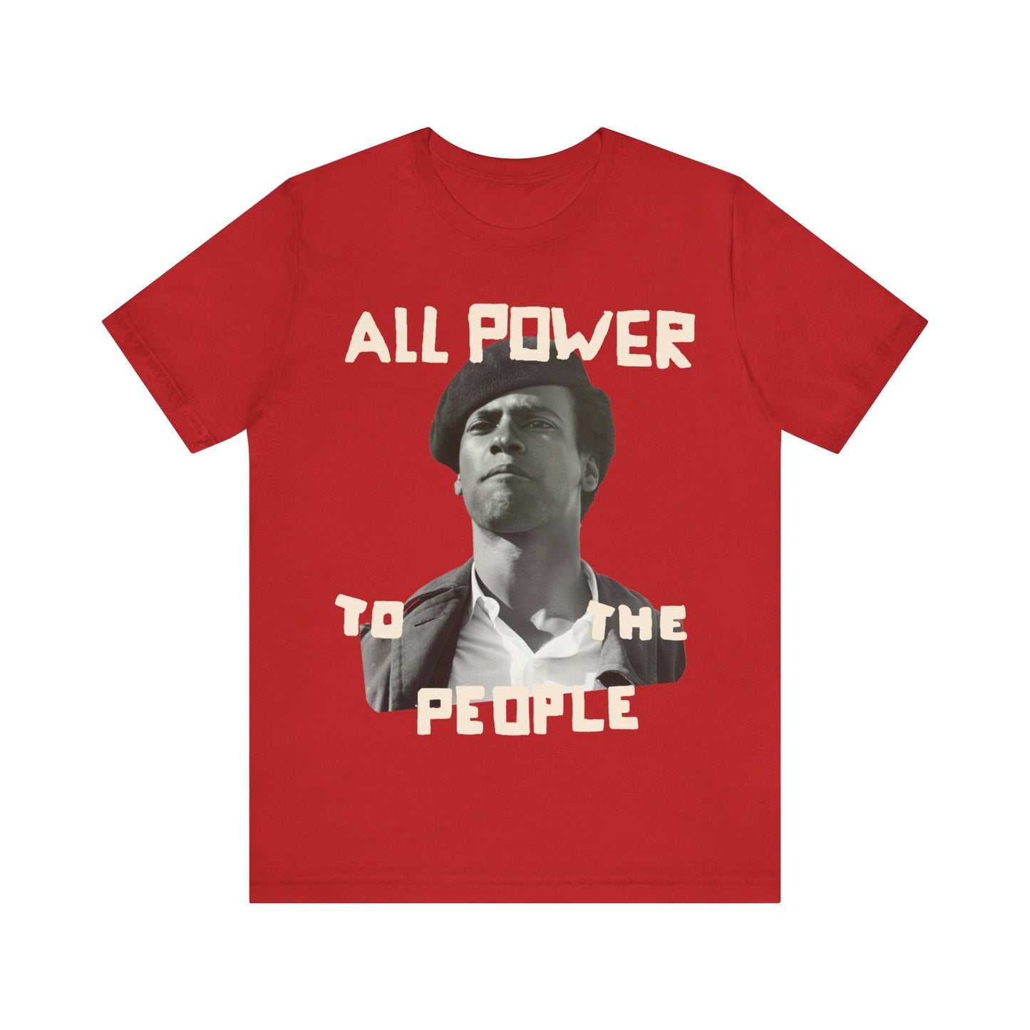 Dr. Huey P Newton/Power: Unisex Jersey Short Sleeve Tee