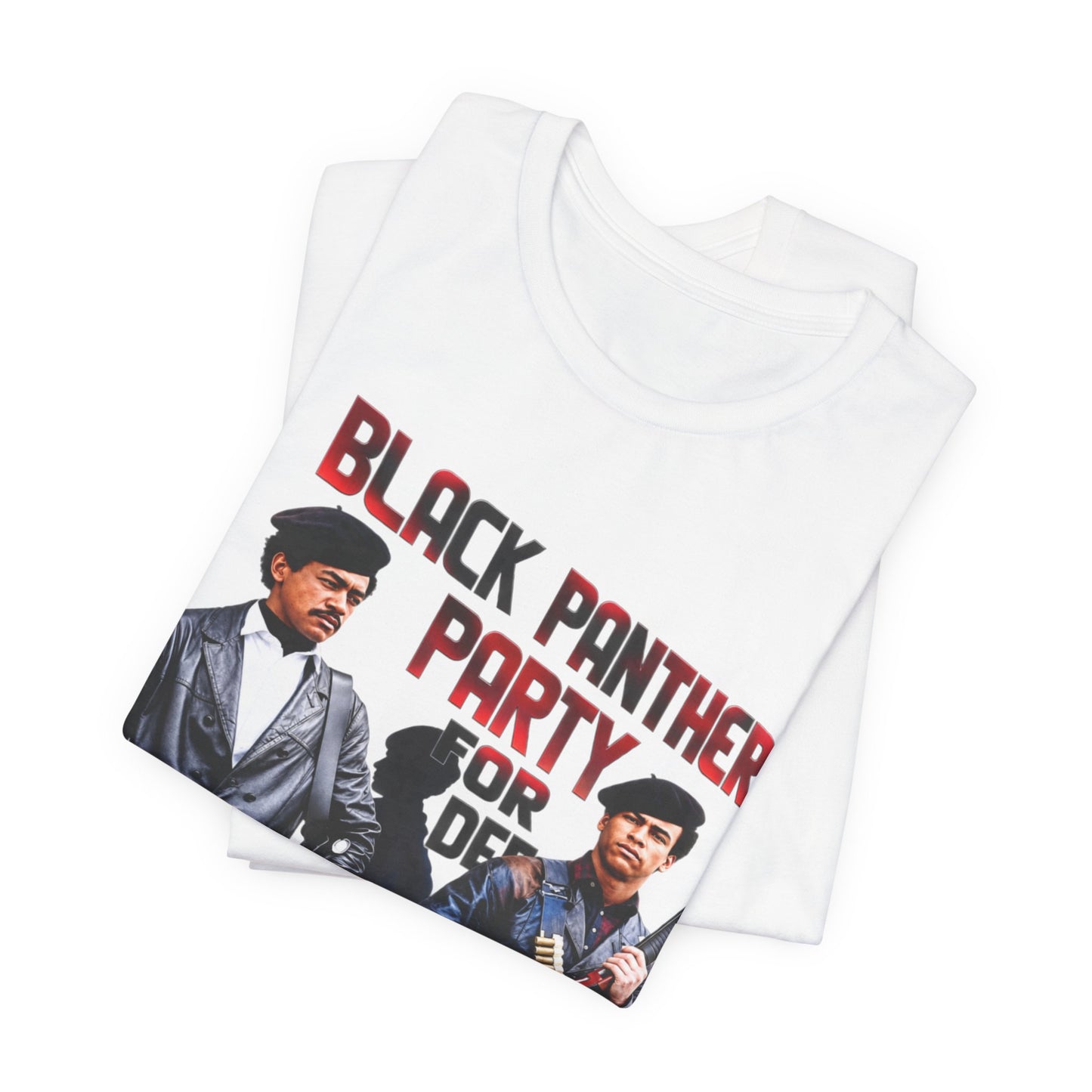 Panther Founders (Huey & Bobby): Unisex Jersey Short Sleeve Tee