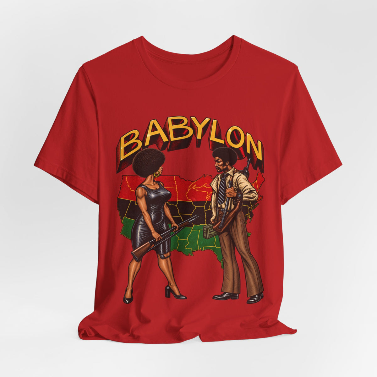 Black Babylon: Unisex Jersey Short Sleeve Tee