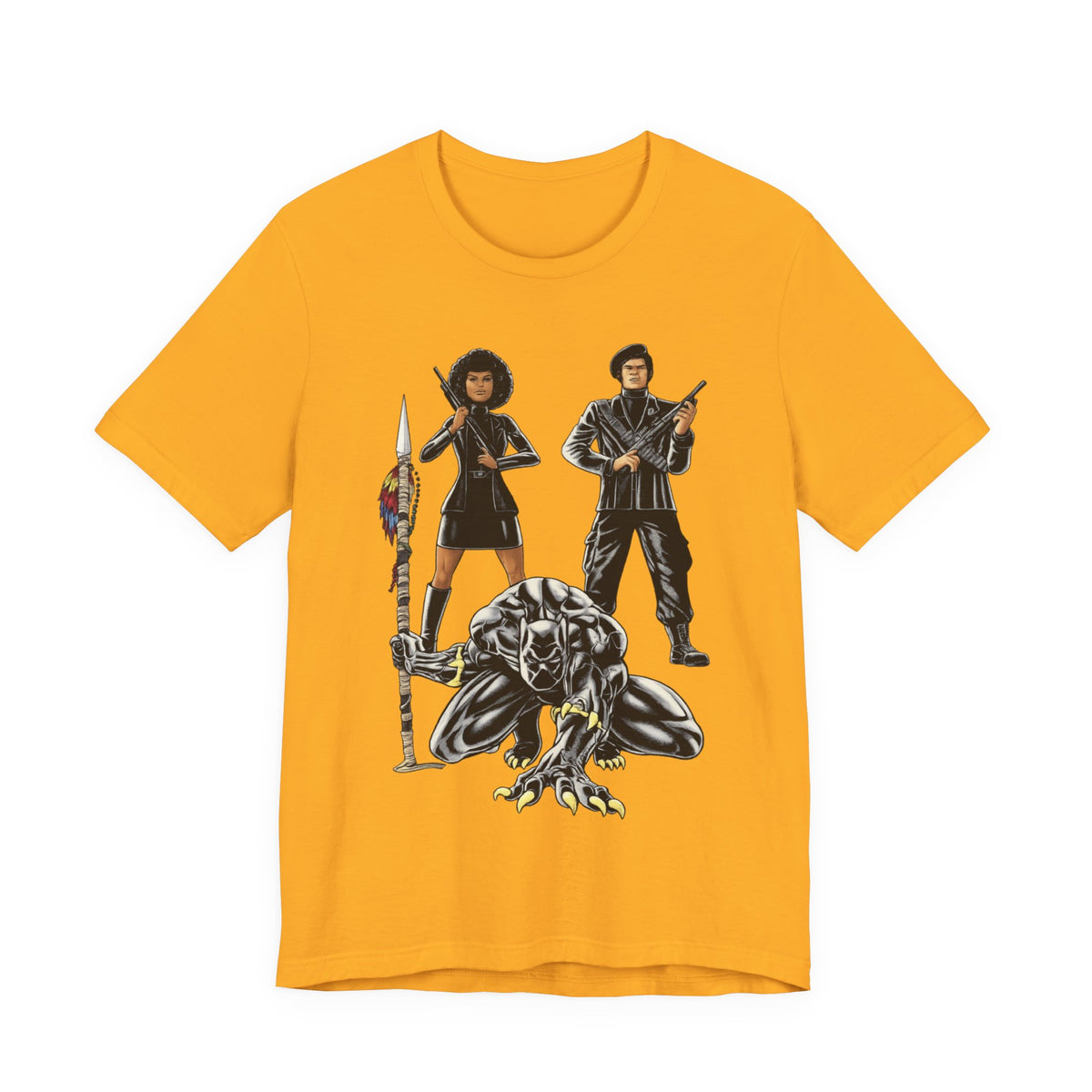 The Panthers: Unisex Jersey Short Sleeve Tee