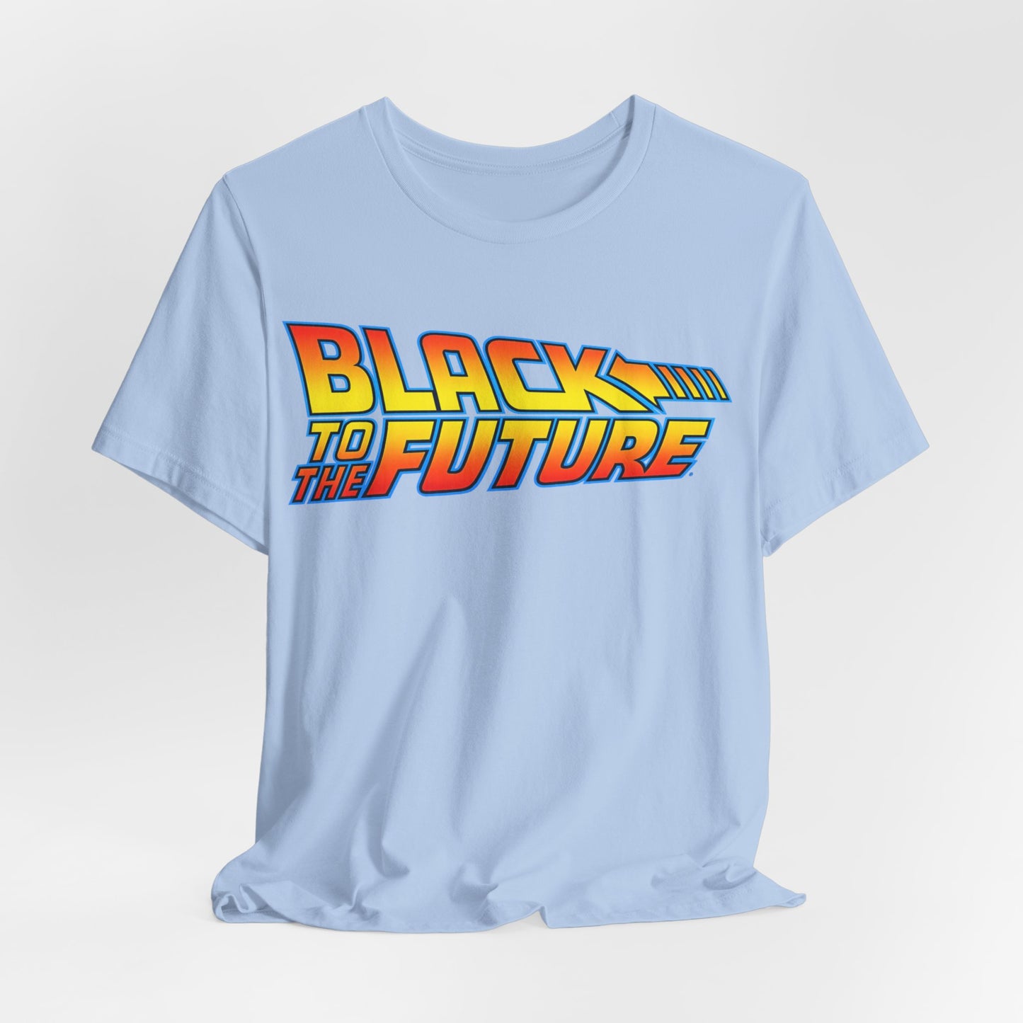 Black to the Future: Unisex Jersey Short Sleeve Tee
