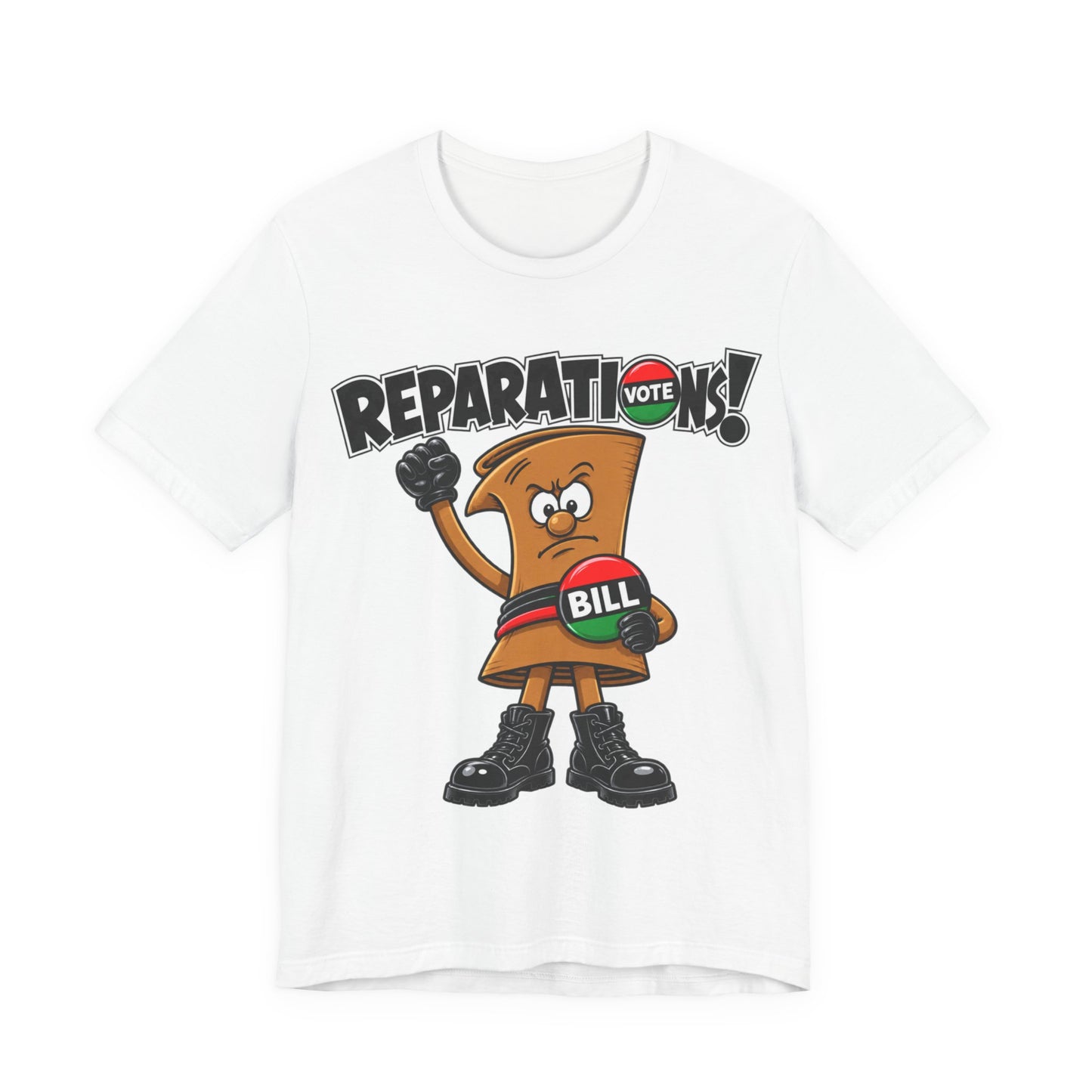 Reparations Bill: Unisex Jersey Short Sleeve Tee