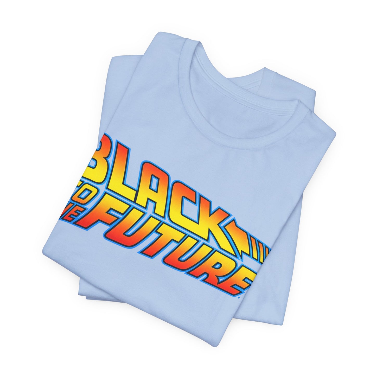 Black to the Future: Unisex Jersey Short Sleeve Tee