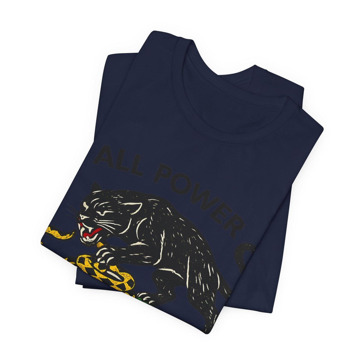 All Power to the People: Unisex Jersey Short Sleeve Tee