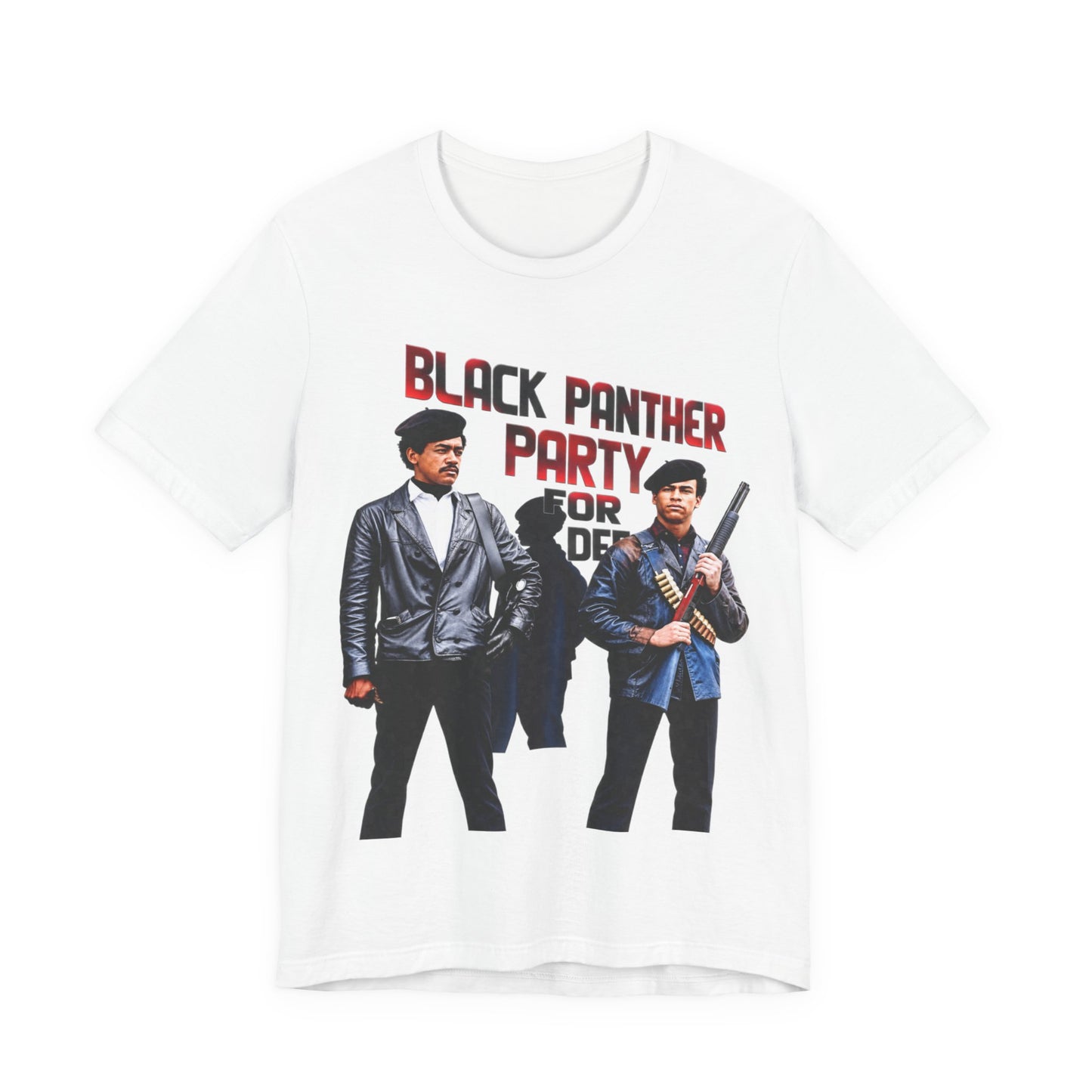 Panther Founders (Huey & Bobby): Unisex Jersey Short Sleeve Tee