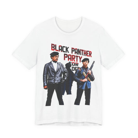 Panther Founders (Huey & Bobby): Unisex Jersey Short Sleeve Tee