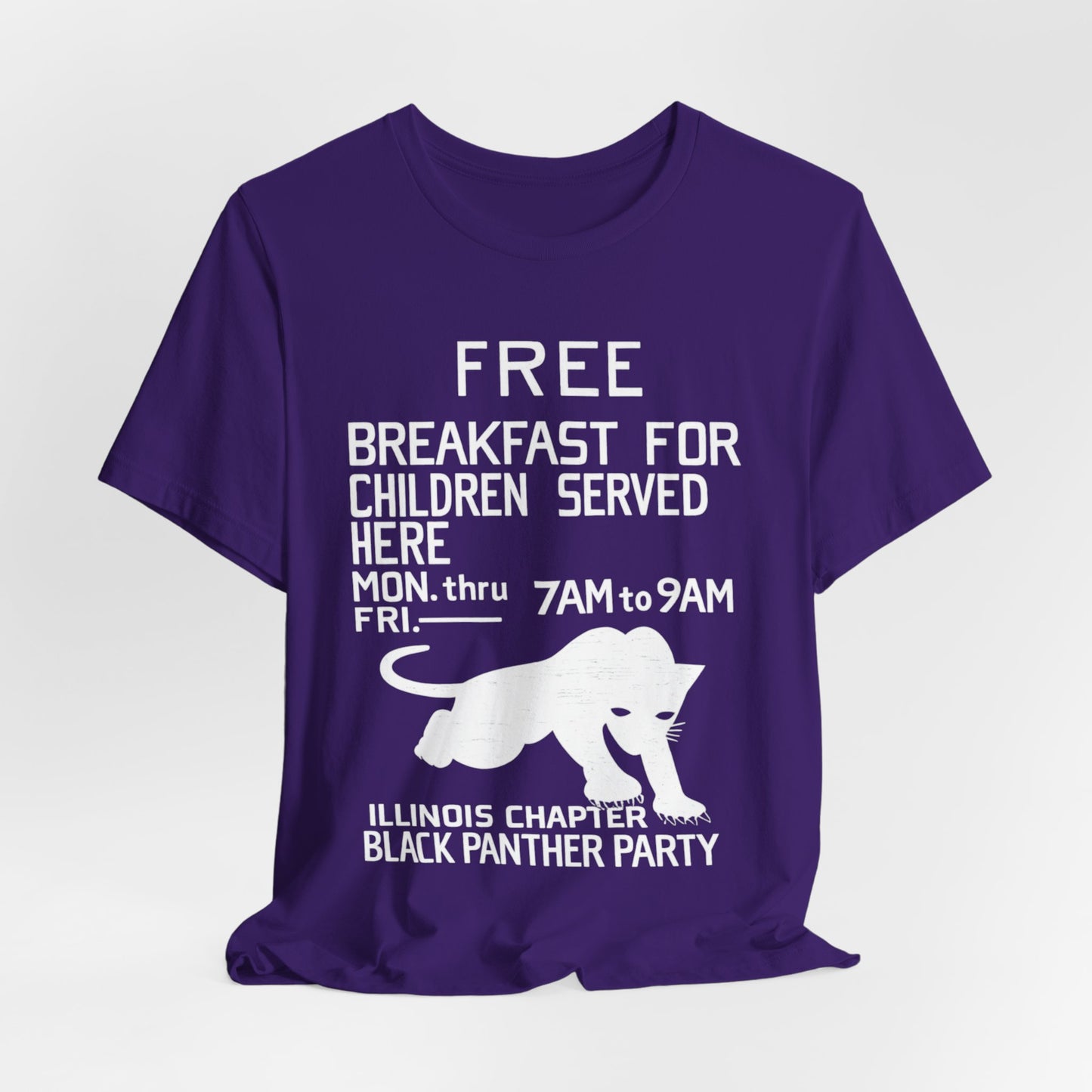 Free Breakfast Program: Unisex Jersey Short Sleeve Tee
