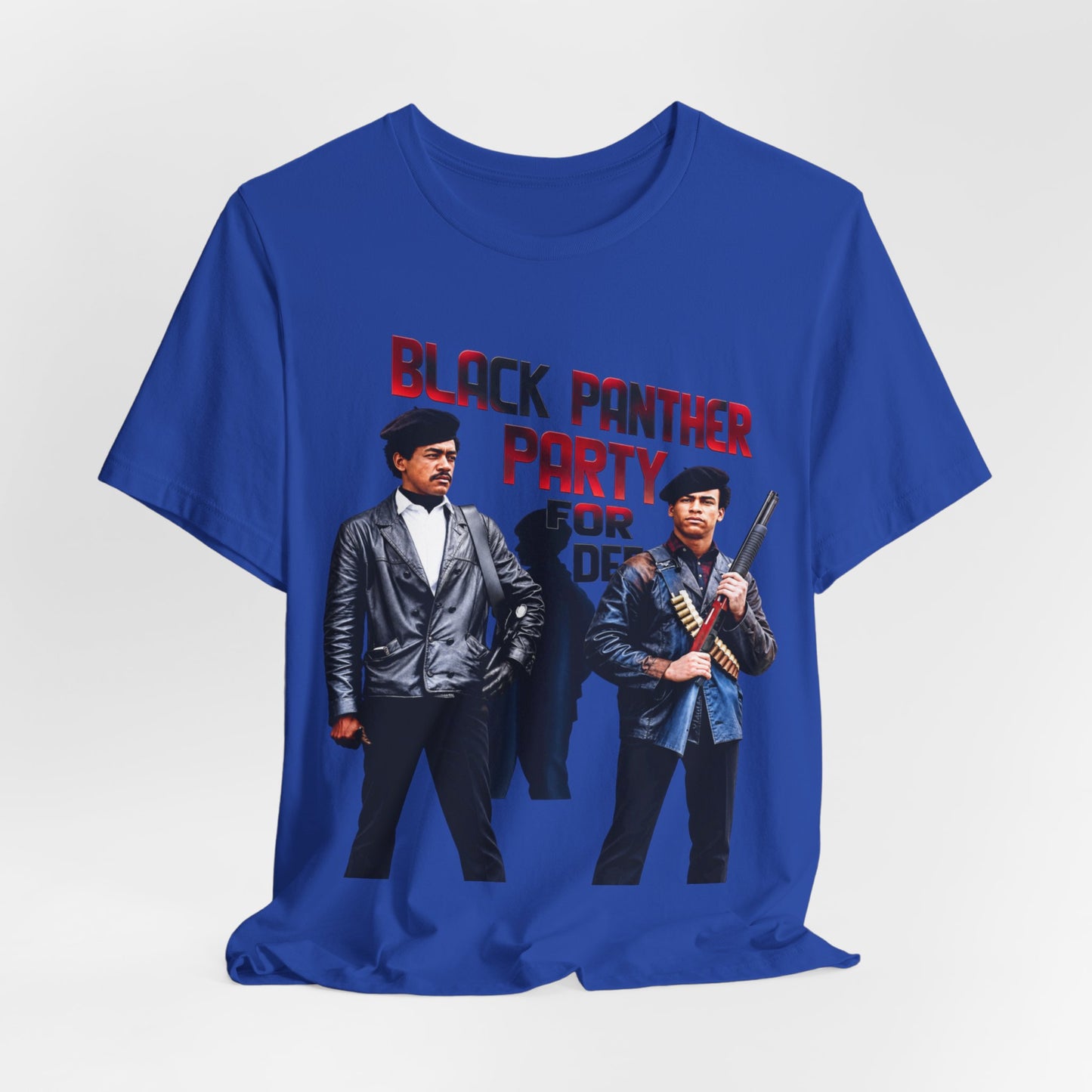 Panther Founders (Huey & Bobby): Unisex Jersey Short Sleeve Tee