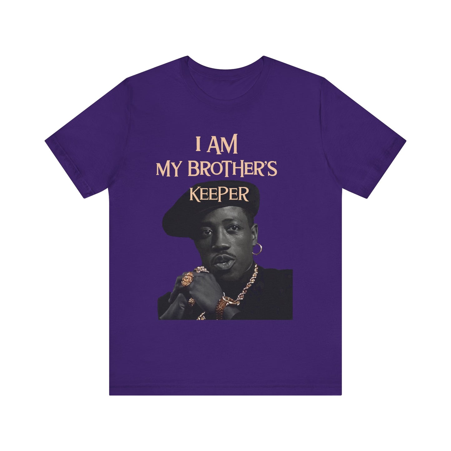 I AM MY BROTHER'S KEEPER: Unisex Jersey Short Sleeve Tee