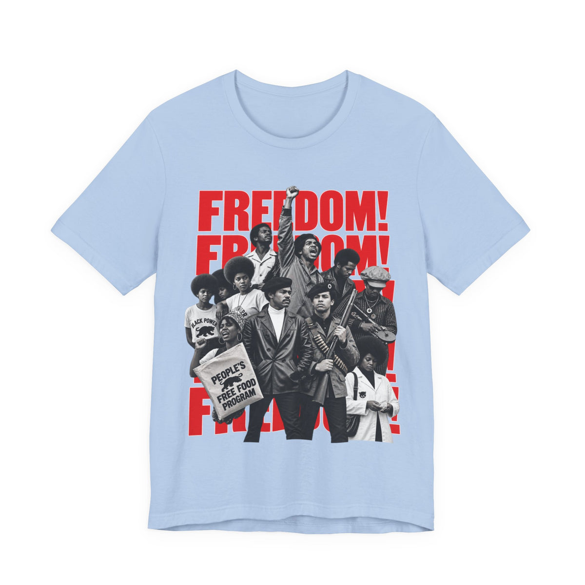 Freedom: Unisex Jersey Short Sleeve Tee