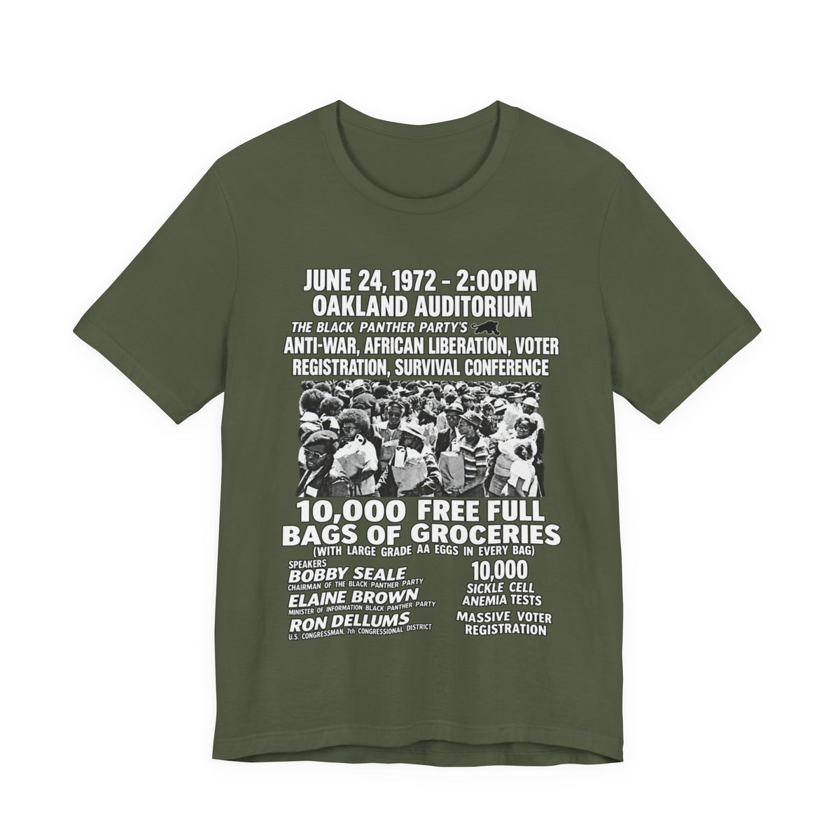 Black Panther Activism: Unisex Jersey Short Sleeve Tee
