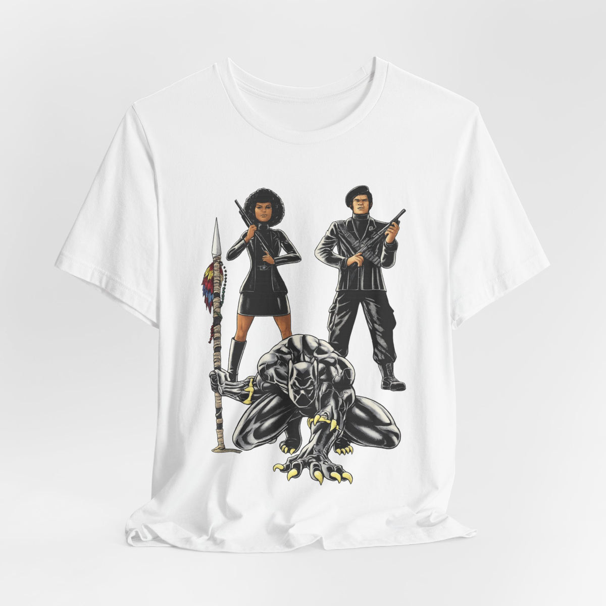 The Panthers: Unisex Jersey Short Sleeve Tee