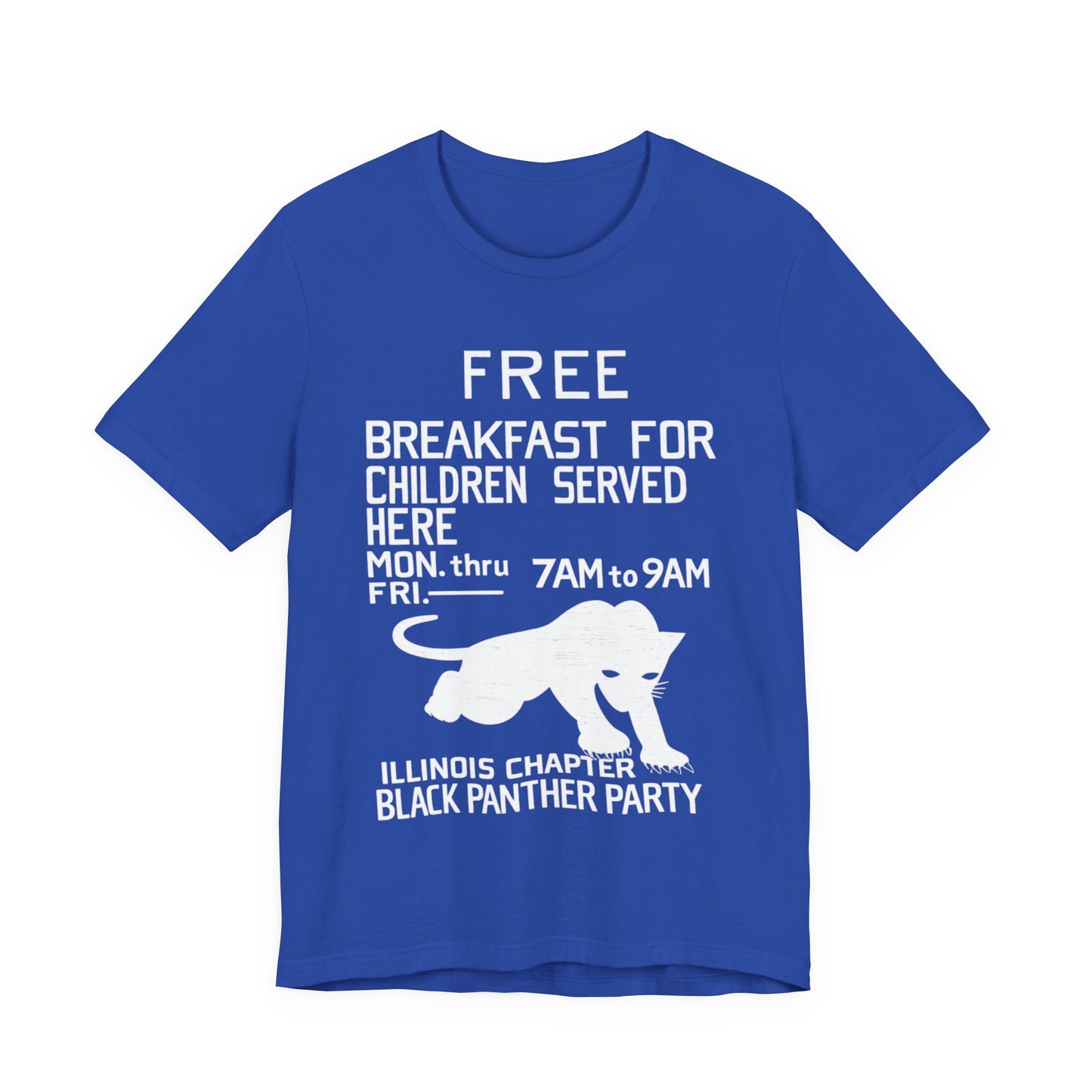 Free Breakfast Program: Unisex Jersey Short Sleeve Tee
