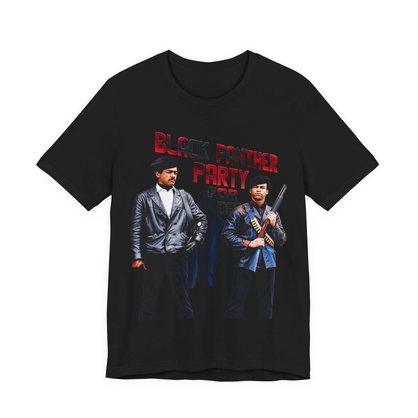 Panther Founders (Huey & Bobby): Unisex Jersey Short Sleeve Tee
