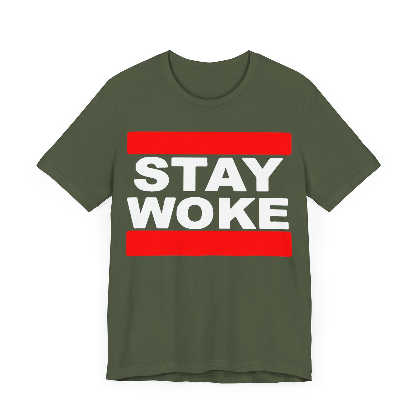 Stay Woke: Unisex Jersey Tee