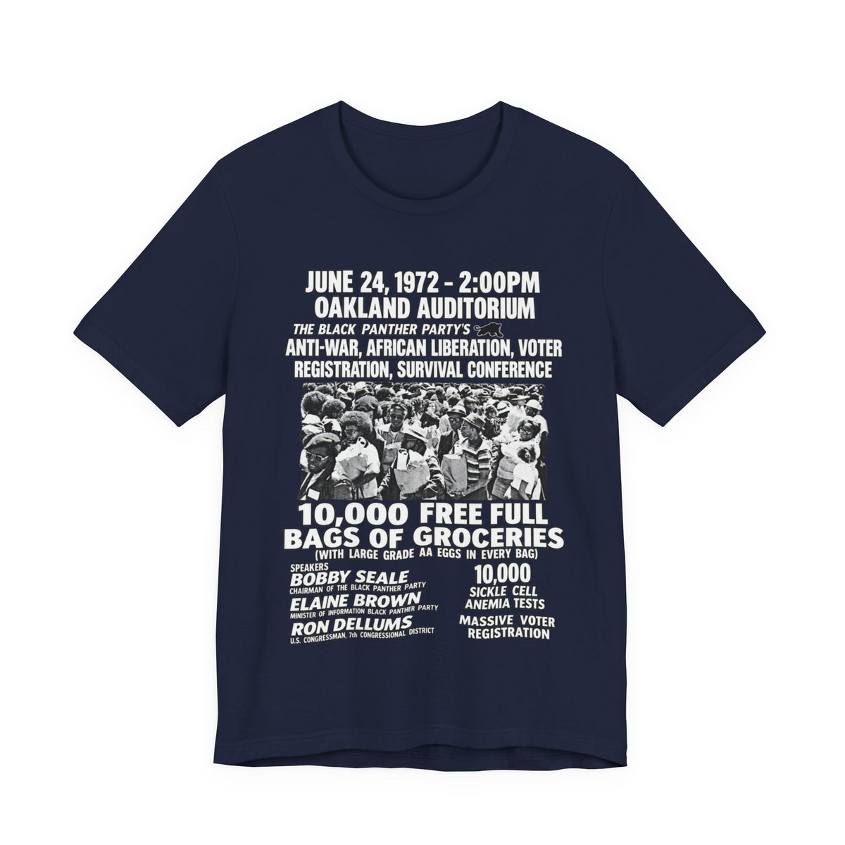 Black Panther Activism: Unisex Jersey Short Sleeve Tee