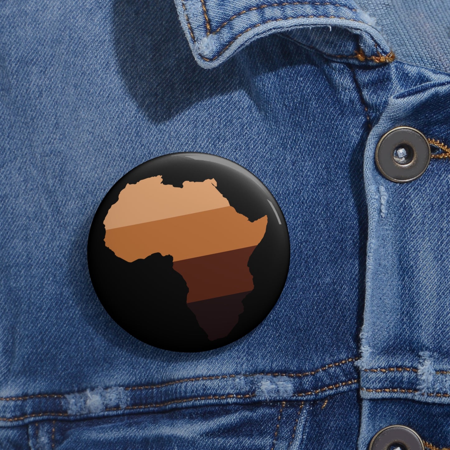 African Shades: Custom Buttons