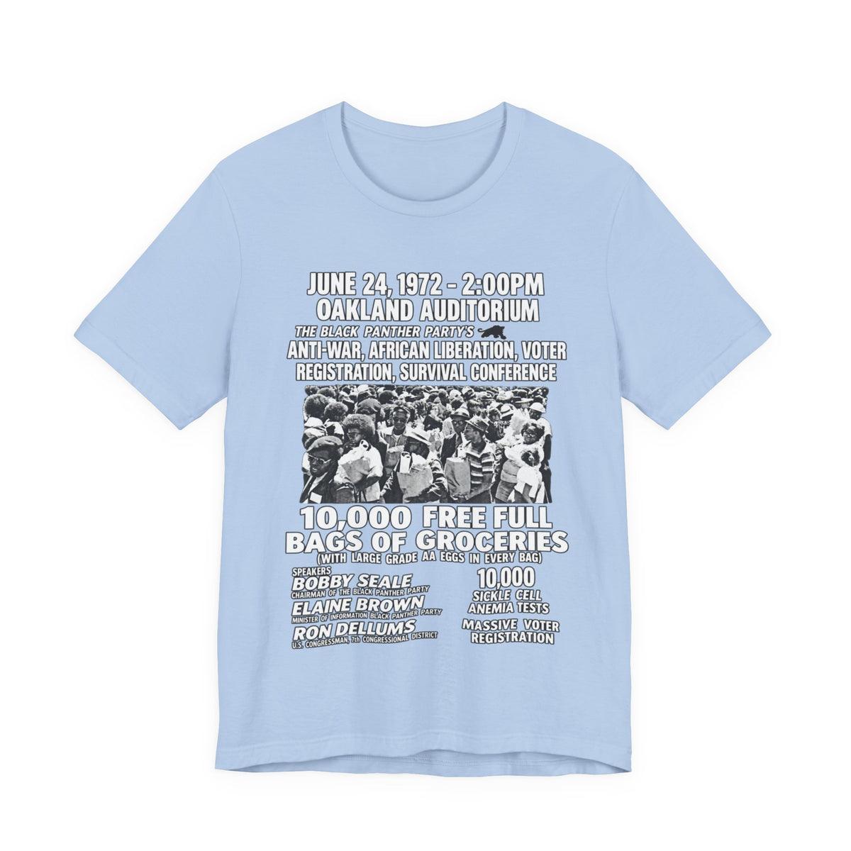Black Panther Activism: Unisex Jersey Short Sleeve Tee