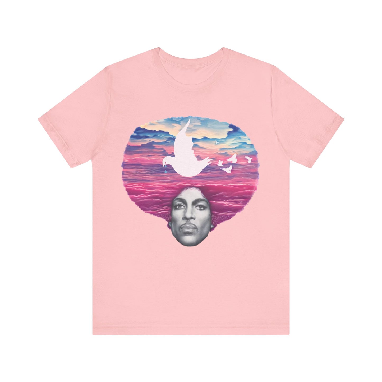 When Doves Cry: Unisex Jersey Short Sleeve Tee