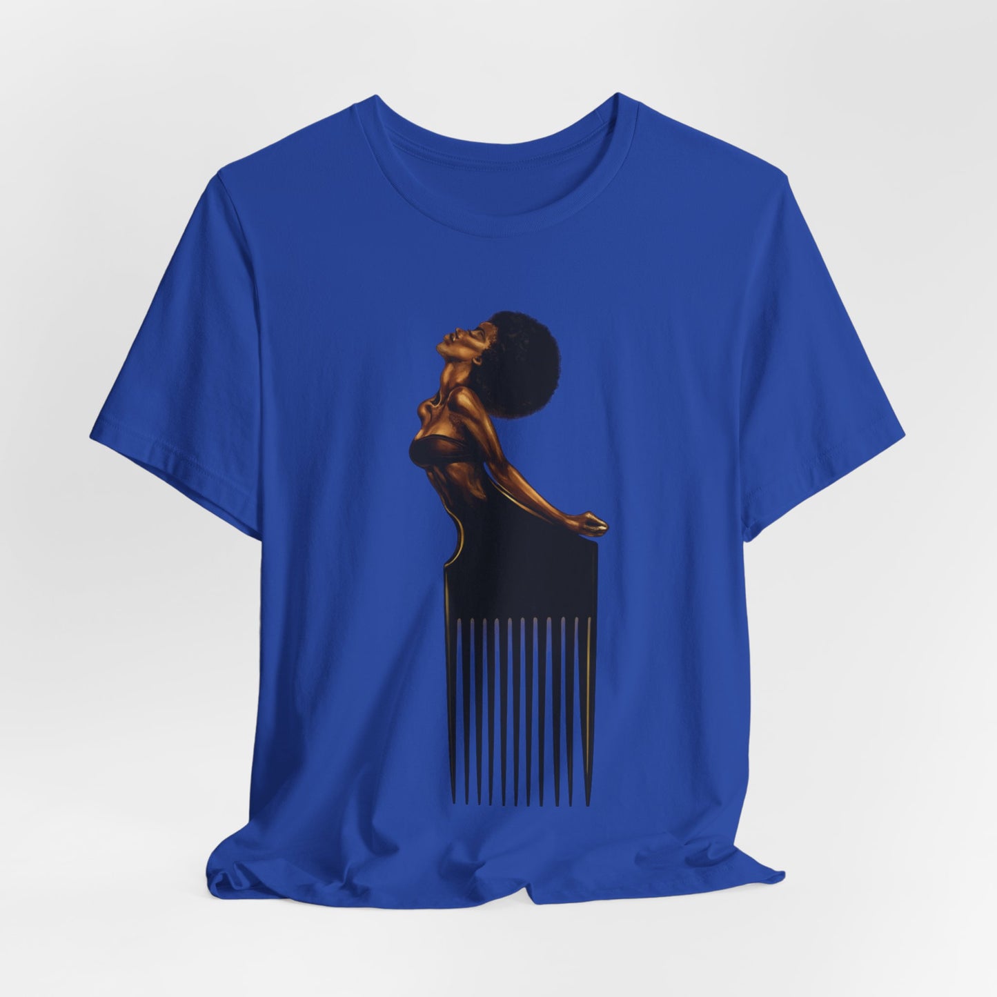 Afro Soul Pick: Unisex Jersey Short Sleeve Tee
