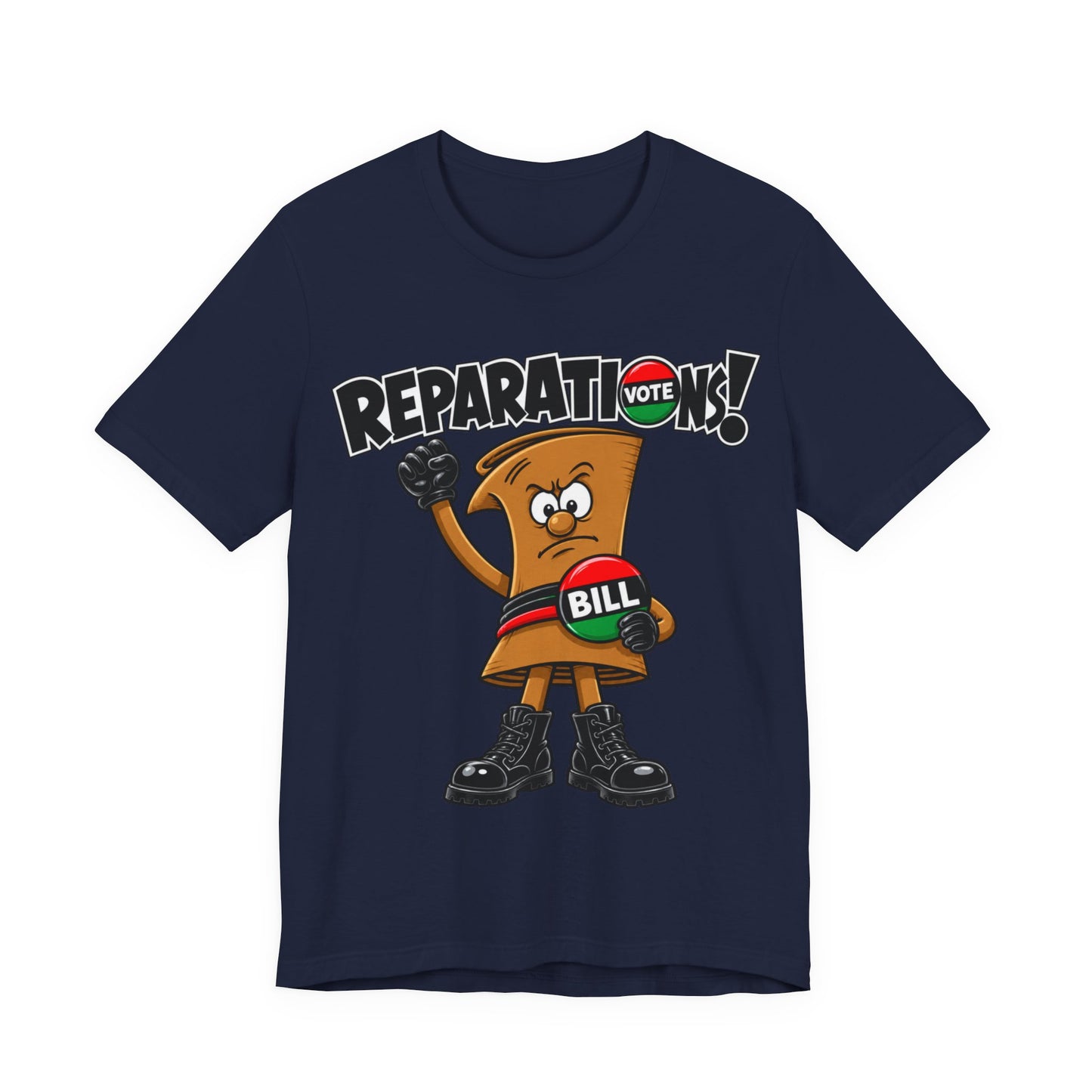 Reparations Bill: Unisex Jersey Short Sleeve Tee