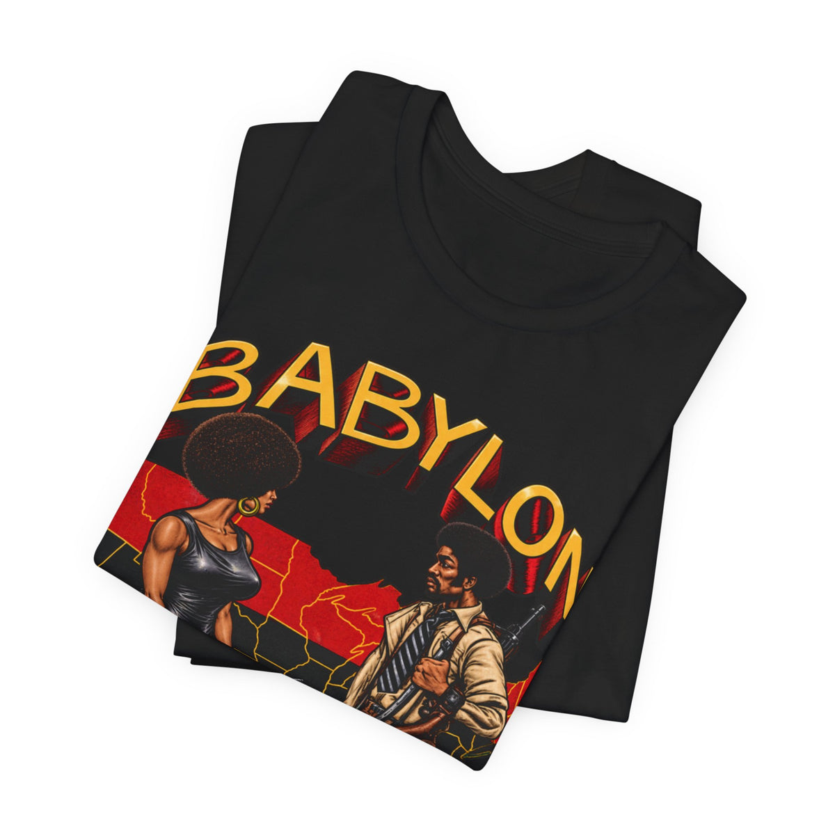 Black Babylon: Unisex Jersey Short Sleeve Tee