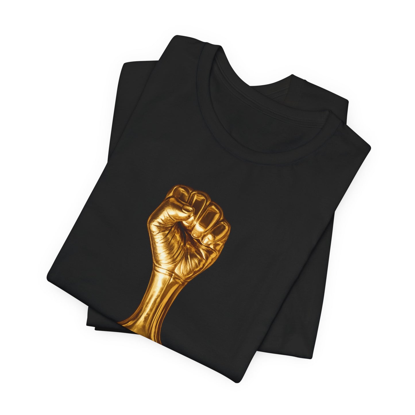 Golden Fist Pick: Unisex Jersey Short Sleeve Tee