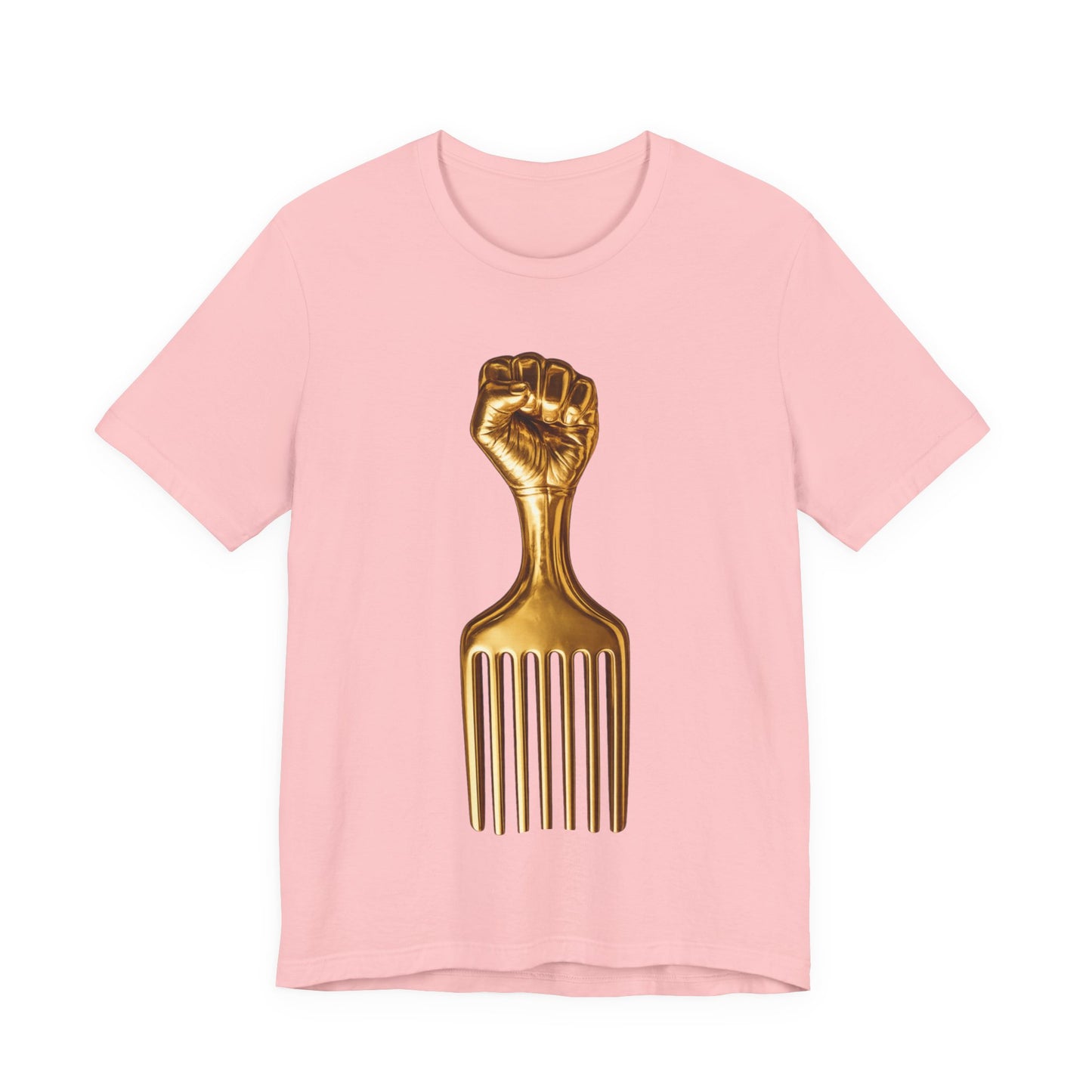 Golden Fist Pick: Unisex Jersey Short Sleeve Tee