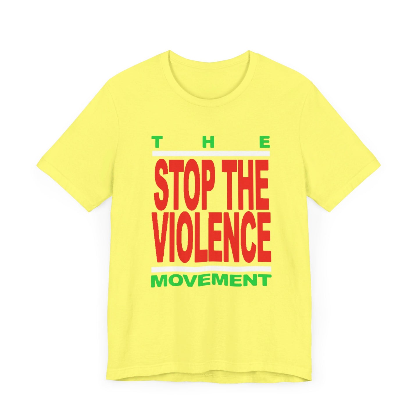 Stop The Violence Movement: Unisex Jersey Short Sleeve Tee