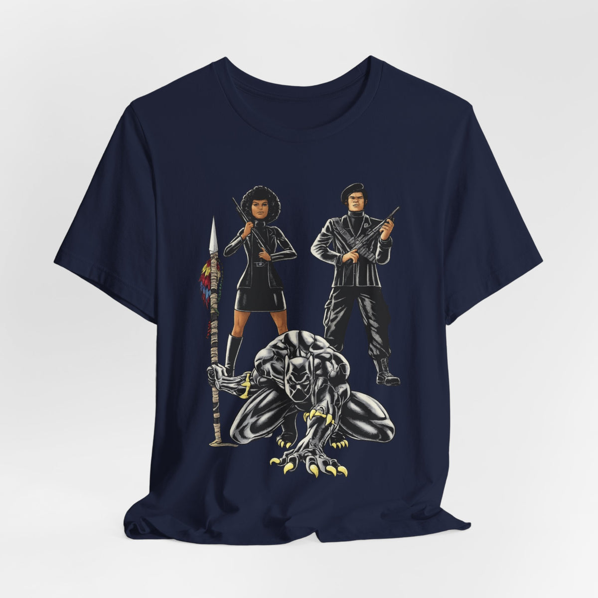 The Panthers: Unisex Jersey Short Sleeve Tee