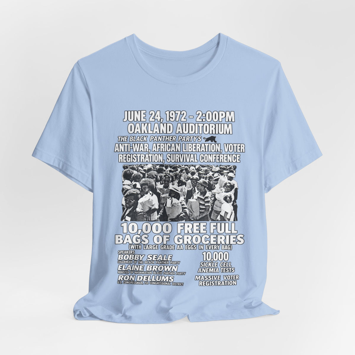 Black Panther Activism: Unisex Jersey Short Sleeve Tee