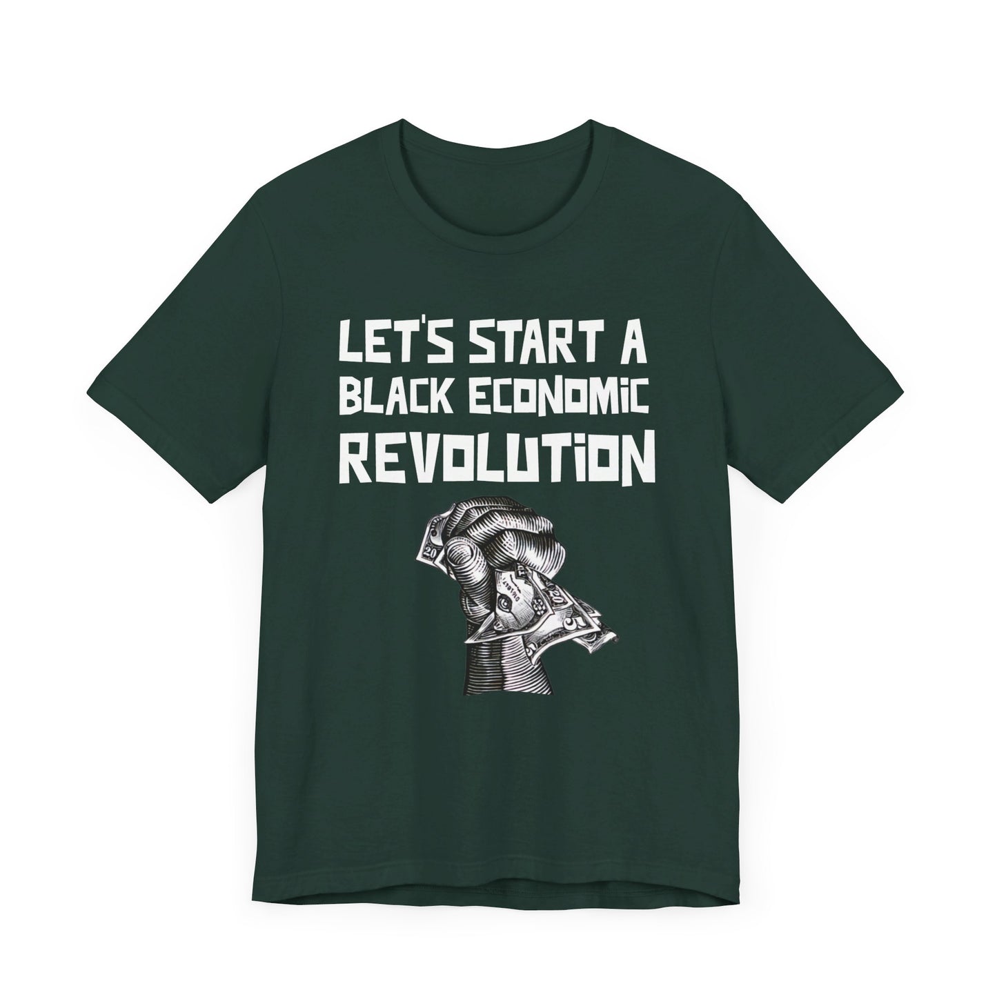 Black Economic Revolution:  Unisex Jersey Short Sleeve Tee