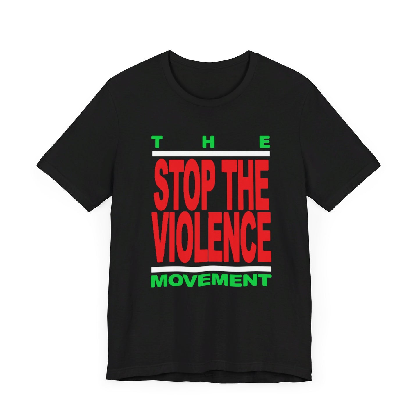 Stop The Violence Movement: Unisex Jersey Short Sleeve Tee