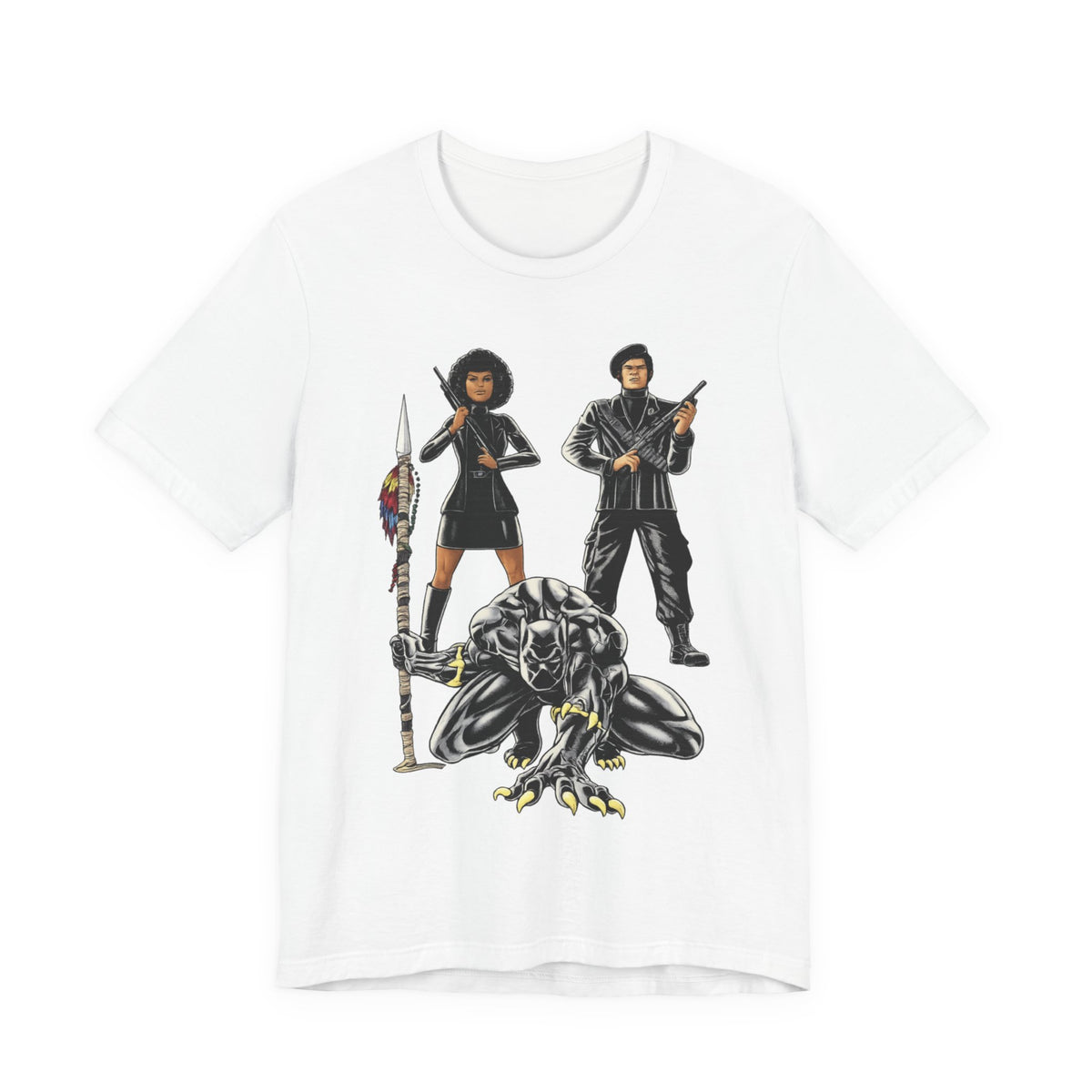 The Panthers: Unisex Jersey Short Sleeve Tee