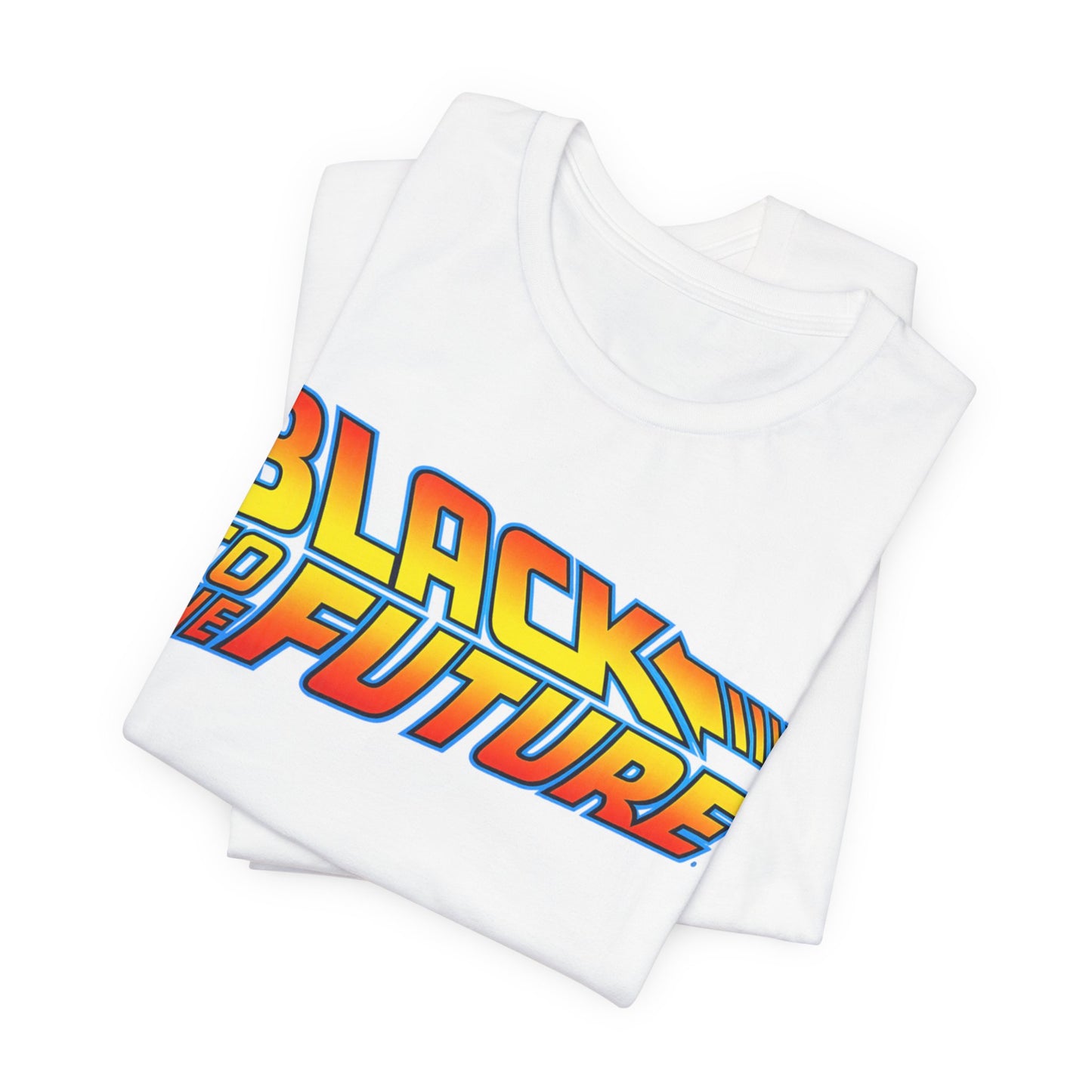 Black to the Future: Unisex Jersey Short Sleeve Tee