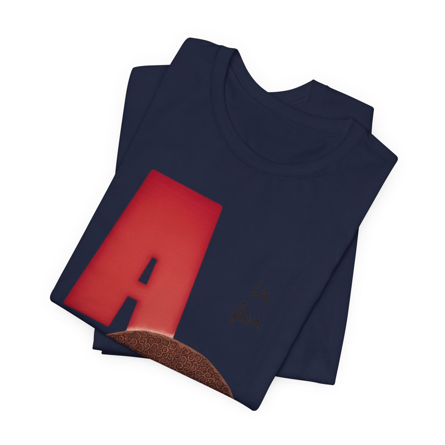 A is for Afro: Unisex Jersey Short Sleeve Tee