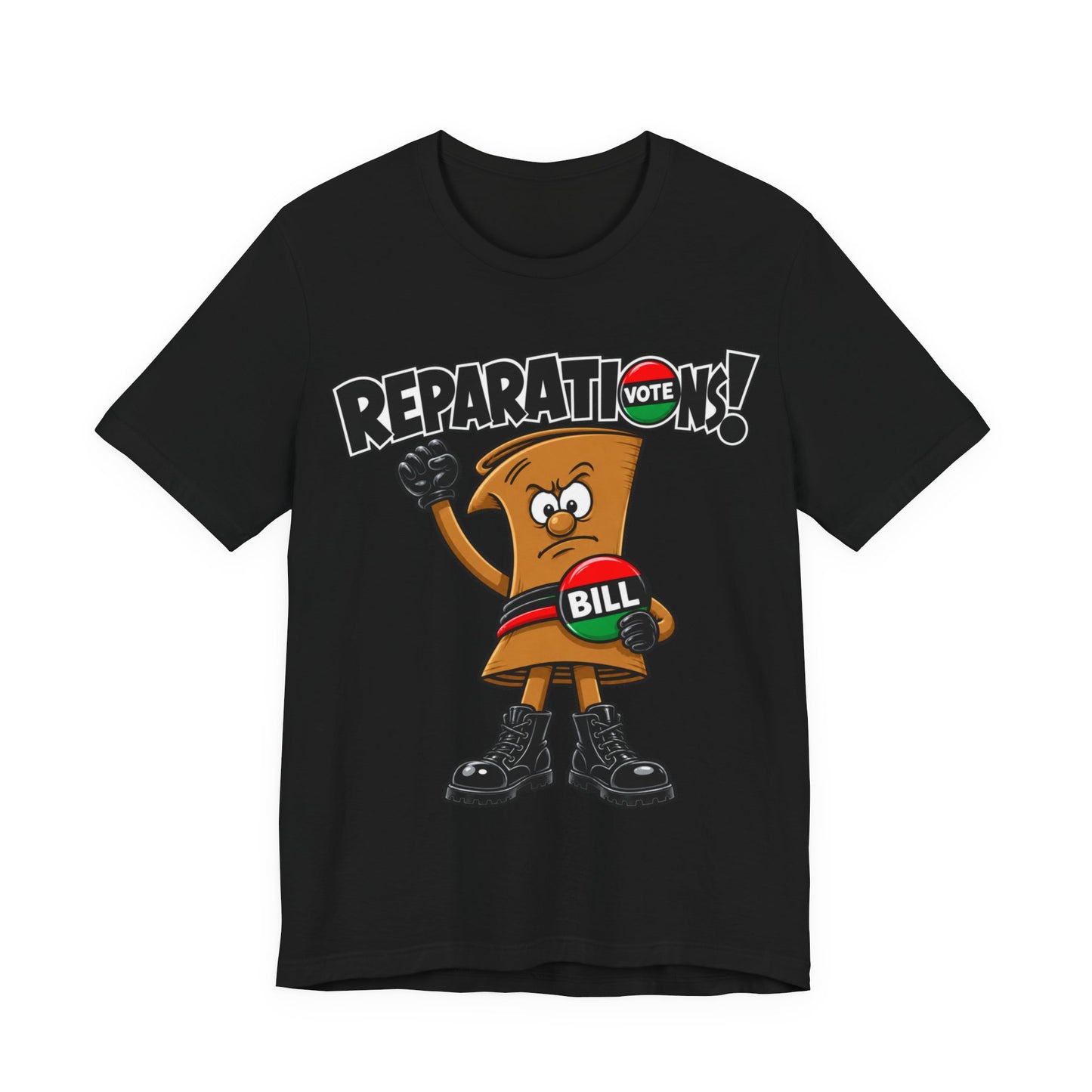 Reparations Bill: Unisex Jersey Short Sleeve Tee