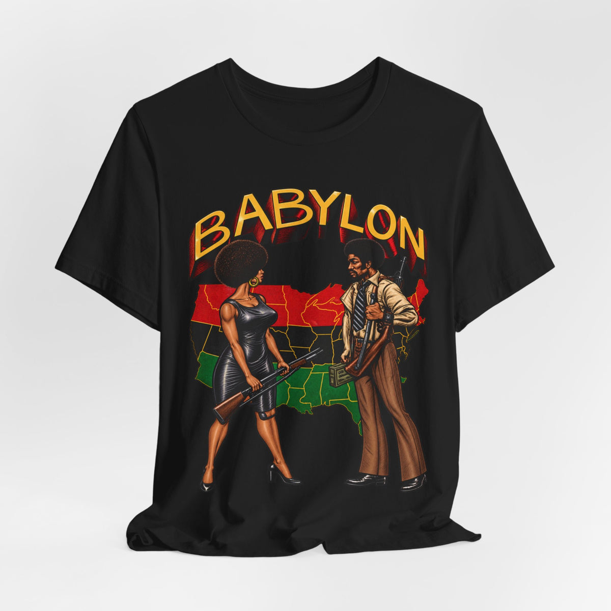 Black Babylon: Unisex Jersey Short Sleeve Tee