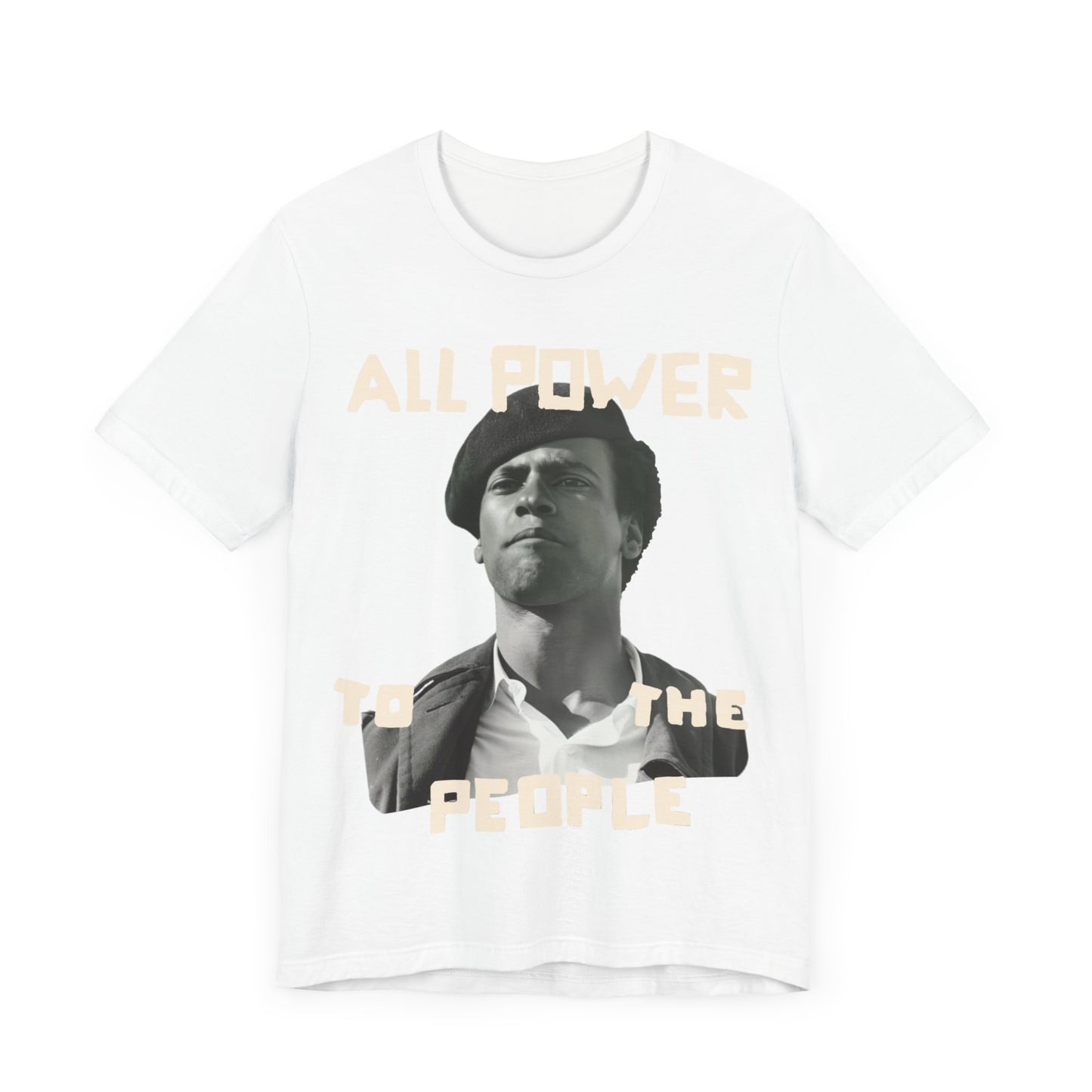 Dr. Huey P Newton/Power: Unisex Jersey Short Sleeve Tee