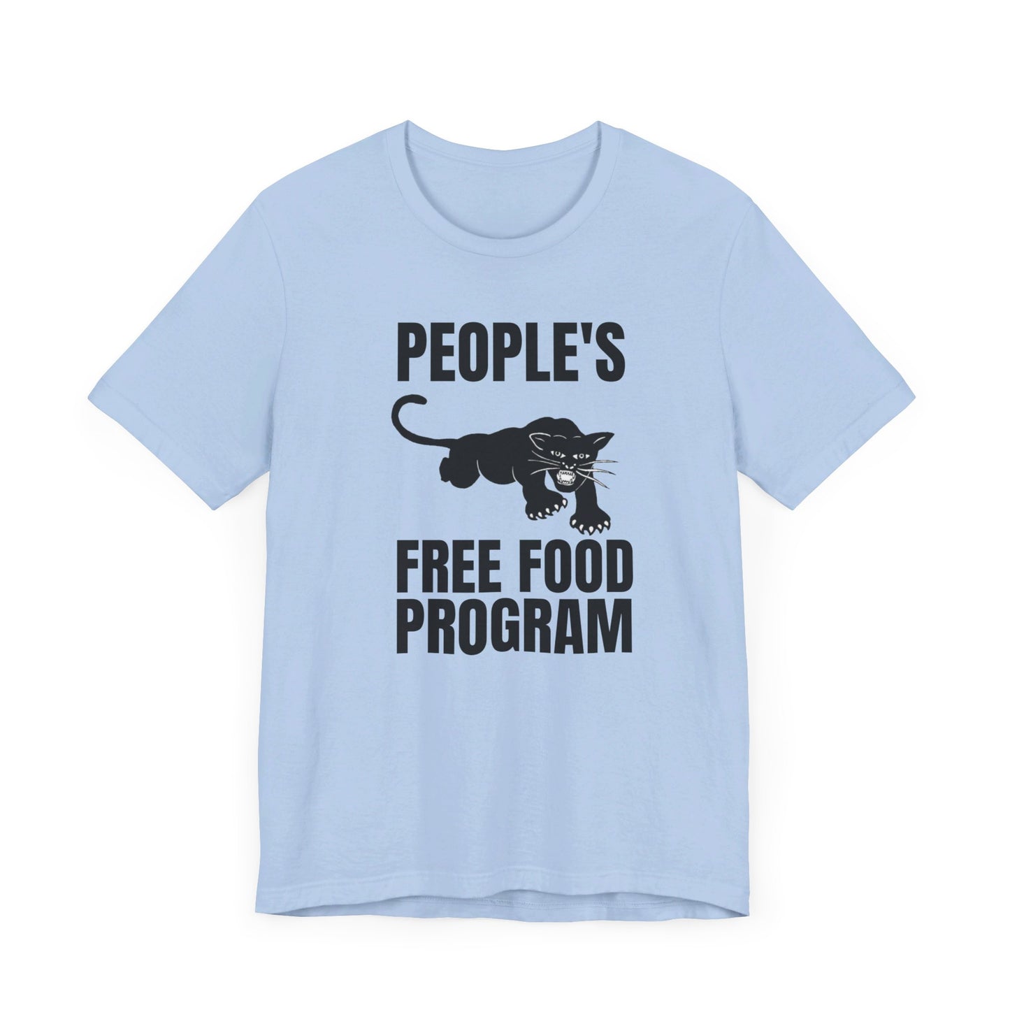 People's Free Food Program: Unisex Jersey Short Sleeve Tee