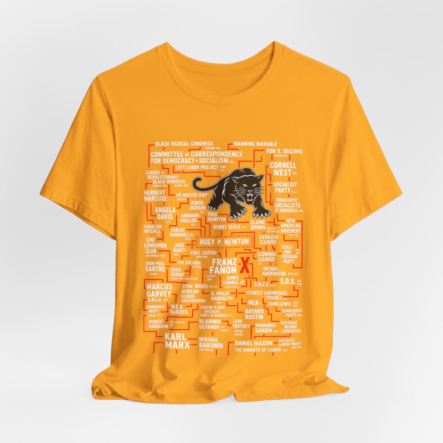 Black Panther Leadership: Unisex Jersey Short Sleeve Tee