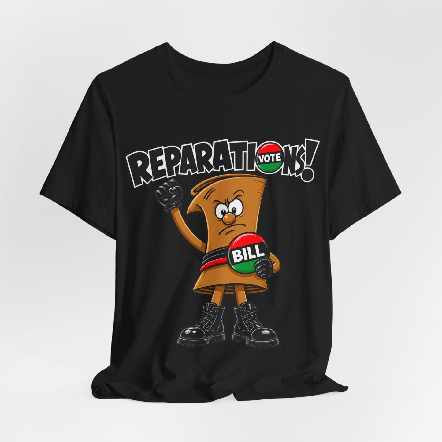 Reparations Bill: Unisex Jersey Short Sleeve Tee