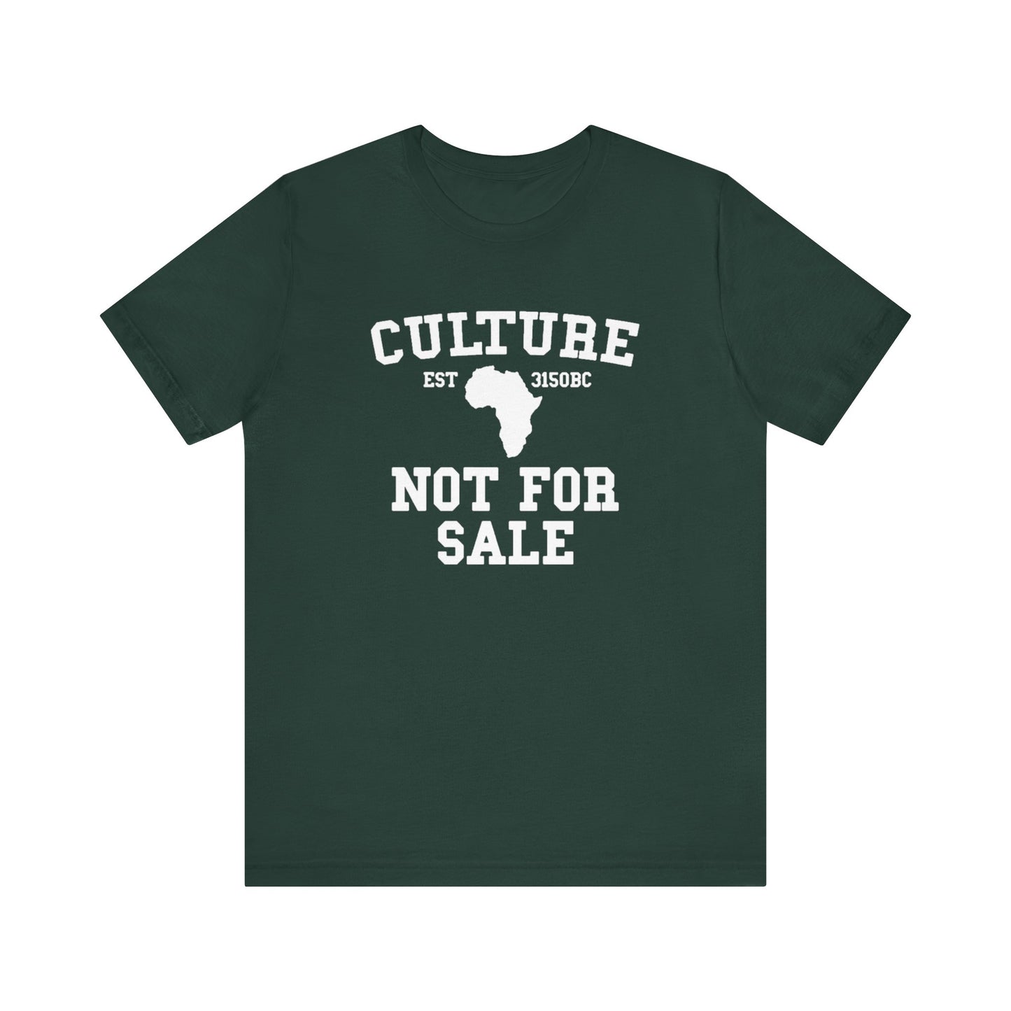 Culture Not For Sale: Kings' or Queens' Jersey Short Sleeve Tee