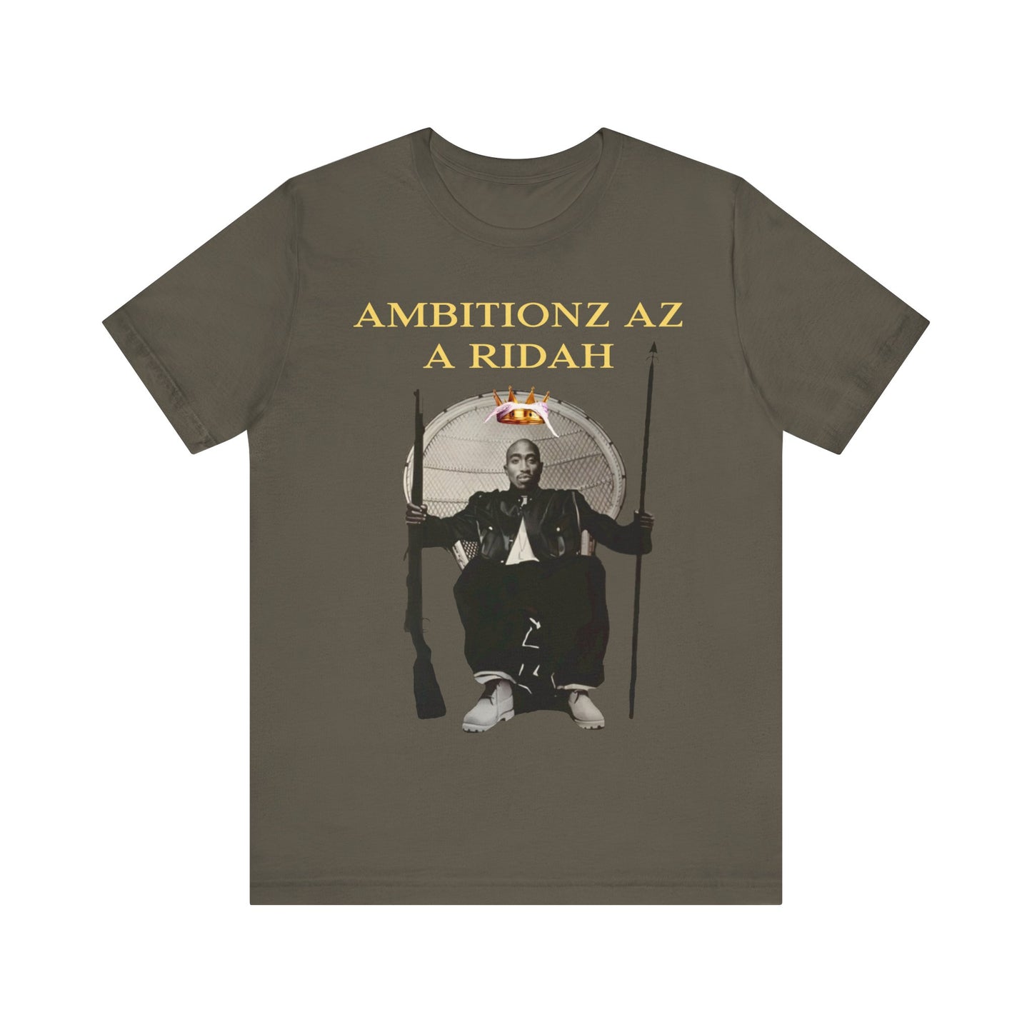 Ambitionz Az A Ridah: Unisex Jersey Short Sleeve Tee